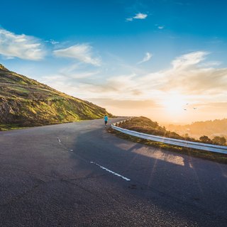 the road up Twin Peaks